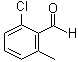 结构式 CAS# 1194-64-5, 2-氯-6-甲基苯甲醛