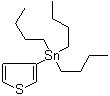 3-(Tributyltin)thiophene molecular structure (CAS 119405-65-1)