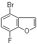 4-Bromo-7-fluorobenzofuran molecular structure (CAS 1194376-46-9)