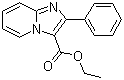 2-Phenylimidazo[1,2-a]pyridine-3-carboxylic acid ethyl ester molecular structure (CAS 119448-82-7)