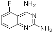 2,4-Diamino-5-fluoroquinazoline molecular structure (CAS 119584-70-2)