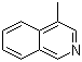 4-Methylisoquinoline molecular structure (CAS 1196-39-0)