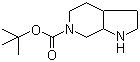结构式 CAS# 1196147-27-9, 八氢-6H-吡咯并[2,3-c]吡啶-6-羧酸叔丁酯