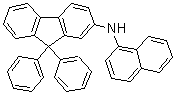 N-1-Naphthalenyl-9,9-diphenyl-9H-fluoren-2-amine molecular structure (CAS 1196694-11-7)