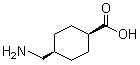 cis-4-(Aminomethyl)-1-cyclohexanecarboxylic acid molecular structure (CAS 1197-17-7)
