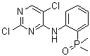 2,5-Dichloro-N-[2-(dimethylphosphinyl)phenyl]-4-pyrimidinamine molecular structure (CAS 1197953-49-3)