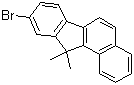 9-Bromo-11,11-dimethyl-11H-benzo[a]fluorene molecular structure (CAS 1198396-29-0)