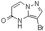 structure of CAS# 1198569-35-5, 3-Bromopyrazolo[1,5-a]pyrimidin-5(4H)-one