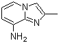 2-Methylimidazo[1,2-a]pyridine-8-amine molecular structure (CAS 119858-52-5)