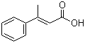 3-苯基丁-2-烯酸分子结构 (CAS 1199-20-8)