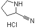 结构式 CAS# 1199773-80-2, 2-吡咯烷甲腈盐酸盐