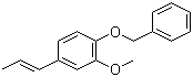 1-Benzyloxy-2-methoxy-4-propenylbenzene  molecular structure (CAS 120-11-6)