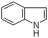 structure of CAS# 120-72-9, Indole;2,3-Benzopyrrole; 1H-Indole; 1-Benzazole