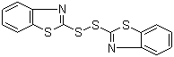 2,2'-Dithiobis(benzothiazole) molecular structure (CAS 120-78-5)