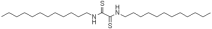 N,N'-Bis(dodecyl)dithiooxamide molecular structure (CAS 120-88-7)