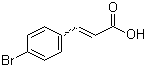 结构式 CAS# 1200-07-3, 对溴肉桂酸