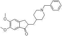 Donepezil molecular structure (CAS 120014-06-4)