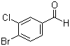 4-Bromo-3-chlorobenzaldehyde molecular structure (CAS 120077-69-2)