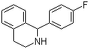 结构式 CAS# 120086-34-2, 1-(4-氟苯基)-1,2,3,4-四氢异喹啉