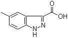 5-Methyl-1H-indazole-3-carboxylic acid molecular structure (CAS 1201-24-7)