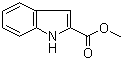 Methyl 1H-indole-2-carboxylate molecular structure (CAS 1202-04-6)