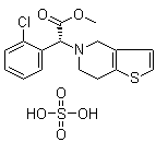 (R)-Clopidogrel bisulfate molecular structure (CAS 120202-71-3)