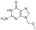 structure of CAS# 1202645-50-8, Valganciclovir EP Impurity C;2-amino-9-(methoxymethyl)-1H-purin-6-one