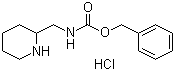 结构式 CAS# 1203418-62-5, 哌啶-2-基甲基氨基甲酸苄酯盐酸盐