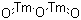 Thulium oxide molecular structure (CAS 12036-44-1)