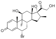 6-Bromo Betamethasone molecular structure (CAS 1203841-38-6)
