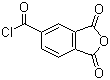 4-Chloroformylphthalic anhydride molecular structure (CAS 1204-28-0)
