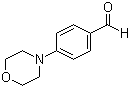 4-Morpholinobenzaldehyde molecular structure (CAS 1204-86-0)