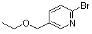 2-Bromo-5-(ethoxymethyl)pyridine molecular structure (CAS 1204425-37-5)