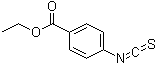 4-乙氧羰基苯基异硫氰酸酯分子结构 (CAS 1205-06-7)