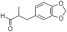 2-Methyl-3-(3,4-methylenedioxyphenyl)propanal molecular structure (CAS 1205-17-0)