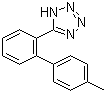 structure of CAS# 120568-11-8, 5-[2-(4'-Methylbiphenyl)]tetrazole;5-(4'-Methyl[1,1'-biphenyl]-2-yl)-2H-tetrazole