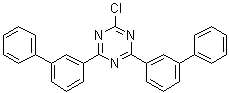 2,4-Bis([1,1'-biphenyl]-3-yl)-6-chloro-1,3,5-triazine molecular structure (CAS 1205748-61-3)