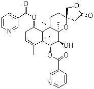 6-O-Nicotinoylscutebarbatine G molecular structure (CAS 1206805-30-2)