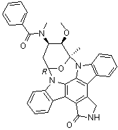 Midostaurin molecular structure (CAS 120685-11-2)
