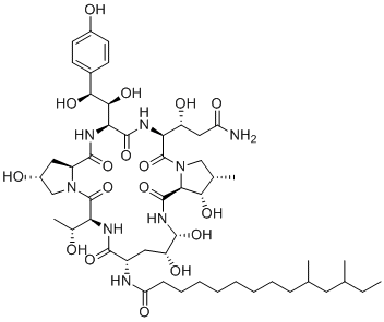 Pneumocandin A0 molecular structure (CAS 120692-19-5)