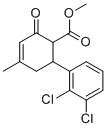 Methyl 2',3'-dichloro-5-methyl-3-oxo-1,2,3,6-tetrahydro-[1,1'-biphenyl]-2-carboxylate molecular structure (CAS 1207068-15-2)