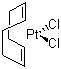 Dichloro(1,5-cyclooctadiene)platinum(II) molecular structure (CAS 12080-32-9)