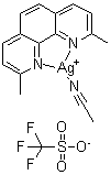 (Acetonitrile)(2,9-dimethyl-1,10-phenanthroline)silver trifluoromethanesulfonate molecular structure (CAS 1208985-60-7)