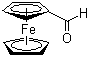 structure of CAS# 12093-10-6, Ferrocenecarboxaldehyde;Cyclopentadienyl(formylcyclopentadienyl)iron