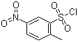 structure of CAS# 121-02-8, 2-Methyl-5-nitrobenzenesulfonyl chloride
