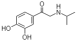 N-异丙基肾上腺酮分子结构 (CAS 121-28-8)