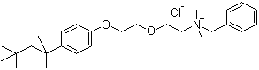 苄索氯铵分子结构 (CAS 121-54-0)