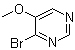 structure of CAS# 1211184-80-3, 4-Bromo-5-methoxypyrimidine