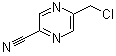 5-(Chloromethyl)-2-pyrazinecarbonitrile molecular structure (CAS 1211526-07-6)
