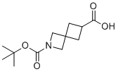 2-(tert-Butoxycarbonyl)-2-azaspiro[3.3]heptane-6-carboxylic acid molecular structure (CAS 1211526-53-2)